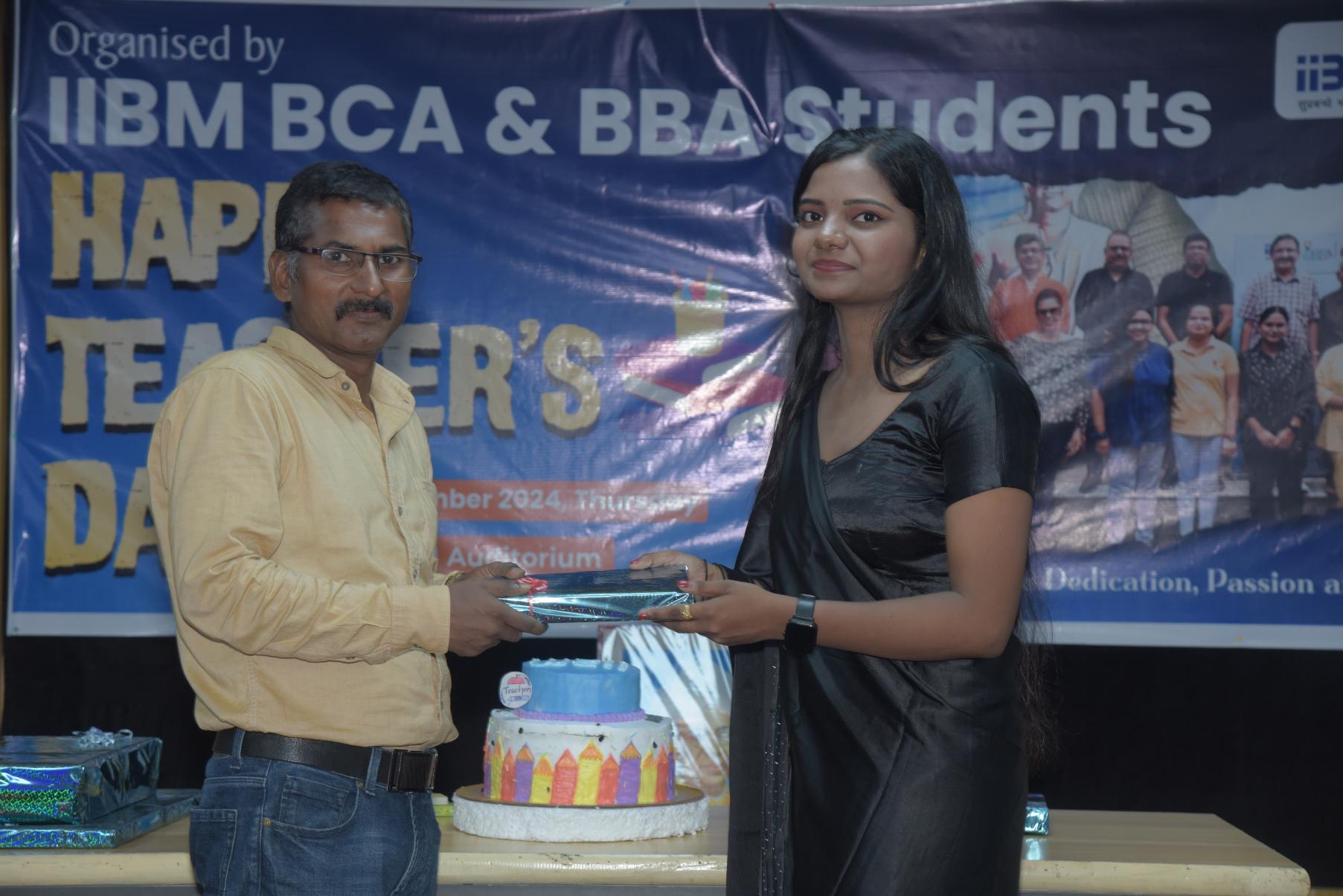 Teacher’s Day Celebration at IIBM – Honouring Educators with Joy and Gratitude